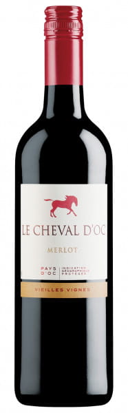 Cheval d'Oc, Merlot, Vin de Pays d'Oc, 2019