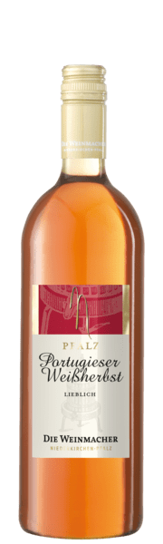 Die Weinmacher, Portugieser Weißherbst Liter lieblich , 2022
