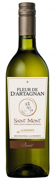 Fleur de d'Artagnan, La Réserve de d'Artagnan Blanc AOP Saint Mont, 2016